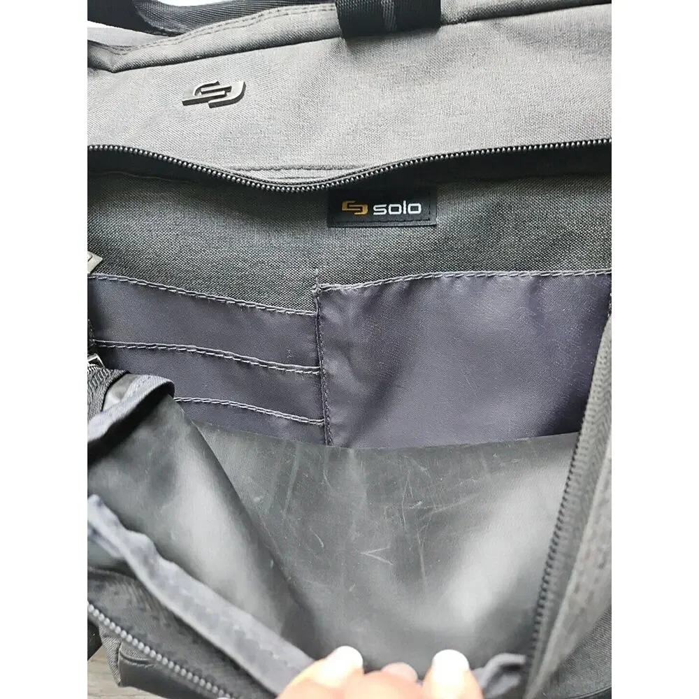 Solo New York Duane Urban Convertible Carrying Briefcase Backpack - 15.6